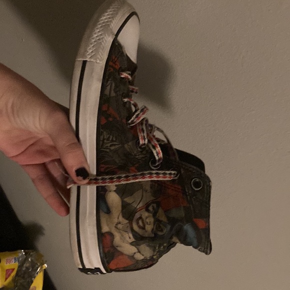 Harley Quinn, vintage converse shoes signed by the puddle of Mudd - Picture 4 of 4